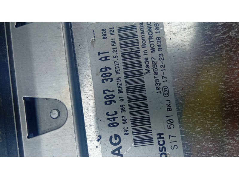 CENTRALITA MOTOR UCE 04C907309AT 0261S17501  - imagen 3