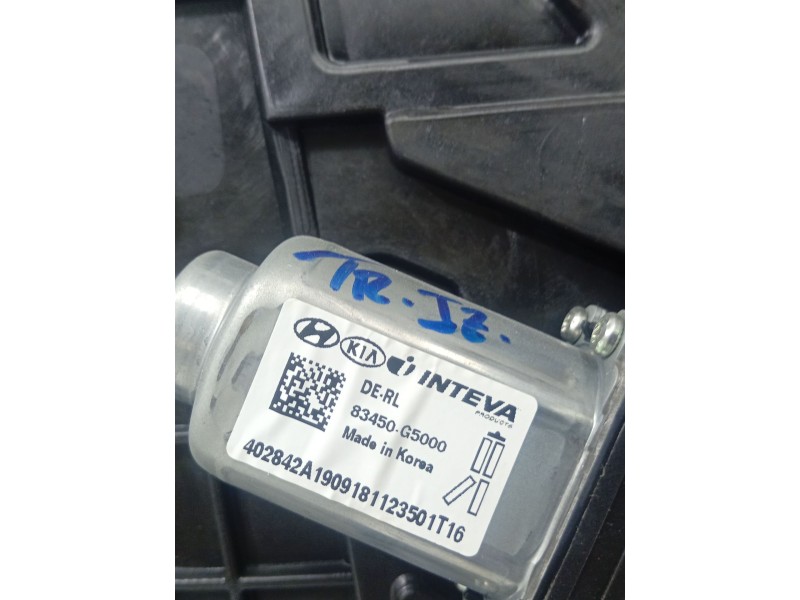 ELEVALUNAS TRASERO IZQUIERDO 83470G5000  - imagen 3