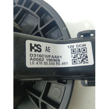 VENTILADOR CALEFACCION D3160CWFAA01 A0062190906  - miniatura 2