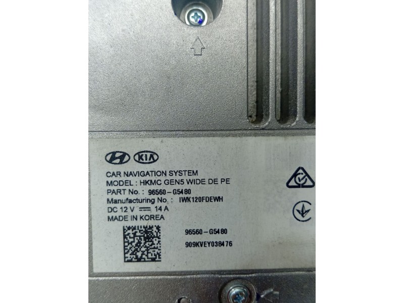 SISTEMA NAVEGACION GPS 96560G5480  - imagen 3