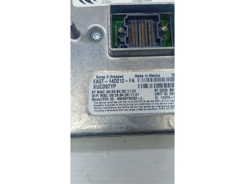 SISTEMA NAVEGACION GPS F1ET14F239AA  - imagen 4