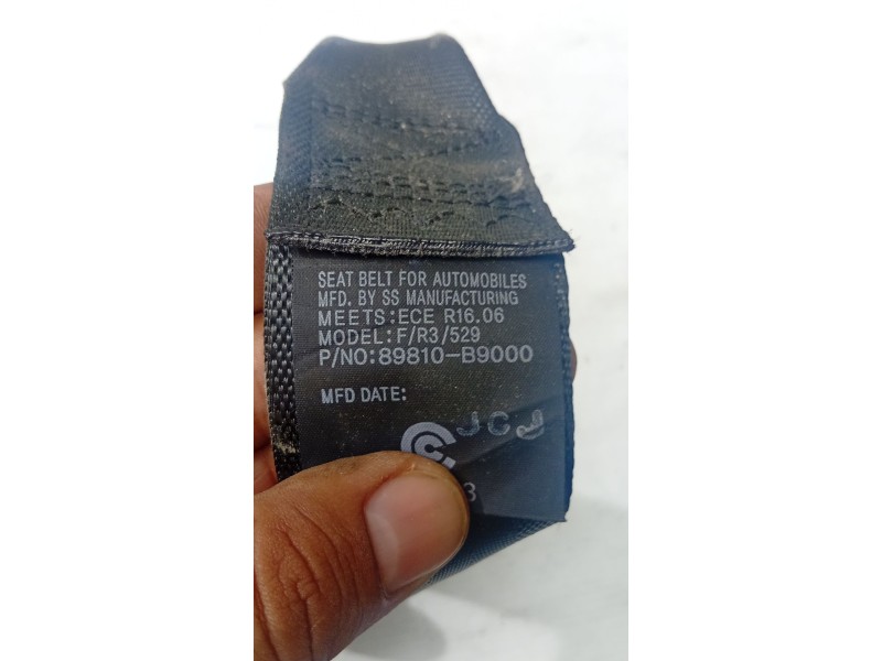 CINTURON SEGURIDAD TRASERO DERECHO 89810B9000  - imagen 4