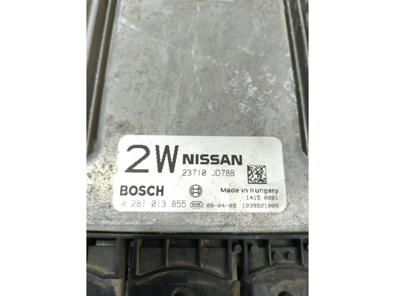 CENTRALITA MOTOR UCE 23710JD78B 0281013855  - imagen 2