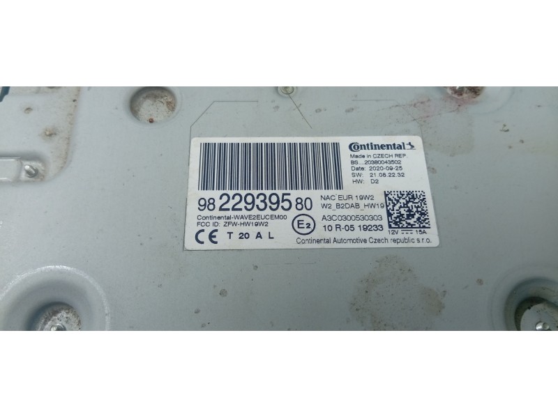 SISTEMA AUDIO / RADIO CD 9822939580  - imagen 2