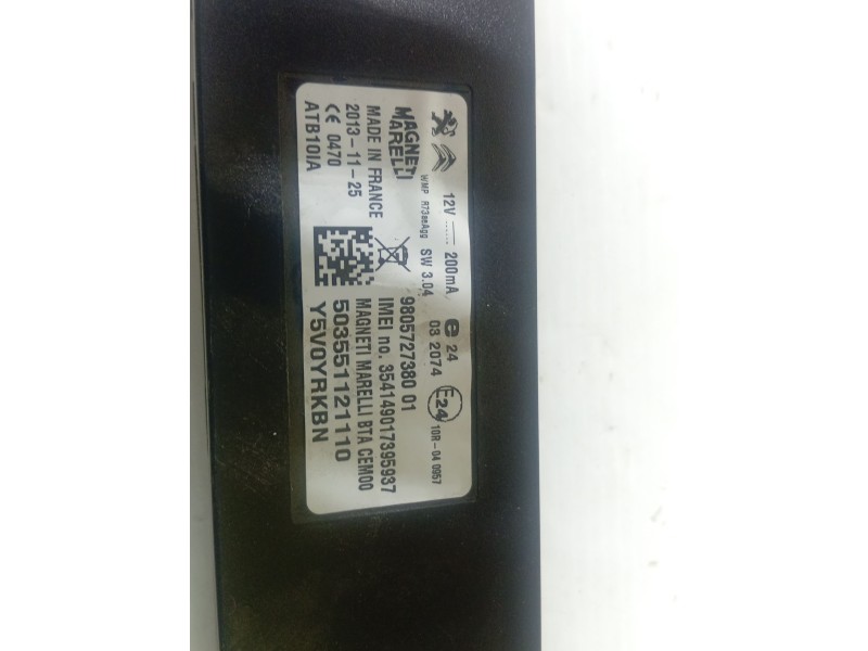 MODULO ELECTRONICO 9805727380  - imagen 2