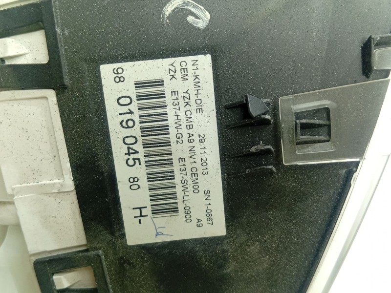 CUADRO INSTRUMENTOS 9801904580H  - imagen 4