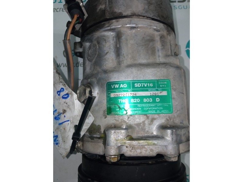 COMPRESOR AIRE ACONDICIONADO 7H0820803D  - imagen 2
