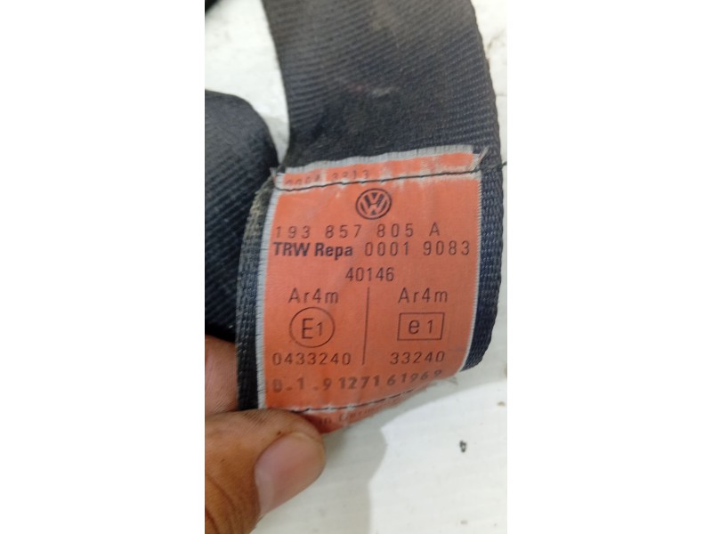 CINTURON SEGURIDAD TRASERO IZQUIERDO 193857805A  - imagen 3