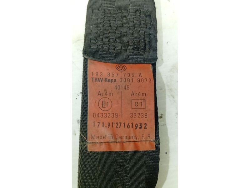 CINTURON SEGURIDAD DELANTERO IZQUIERDO 193857705A  - imagen 3
