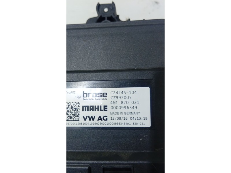 VENTILADOR CALEFACCION 4M1820021 CZ997005 / C24245104  - imagen 4