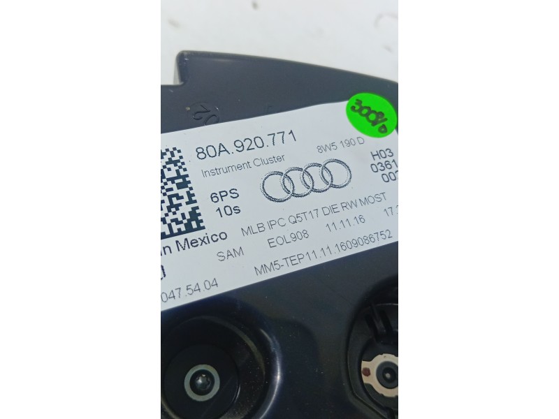 CUADRO INSTRUMENTOS 80A920771  - imagen 4