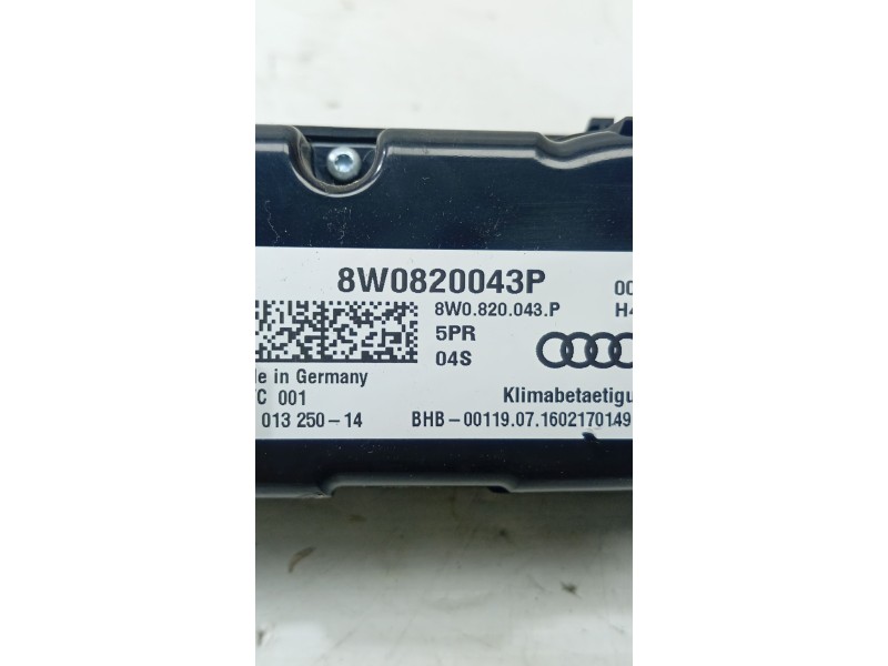 MANDO CLIMATIZADOR 8W0820043P  - imagen 3