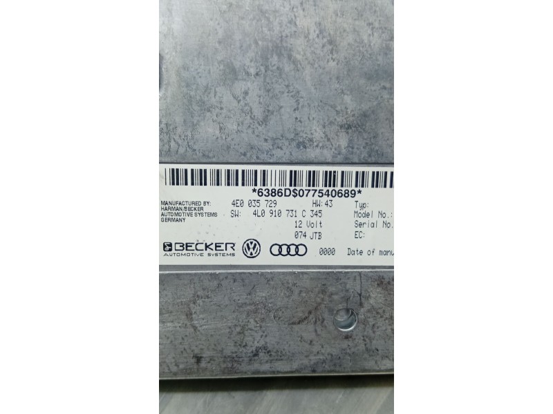 MODULO ELECTRONICO 4E0035729 / 4L0910731C  - imagen 2