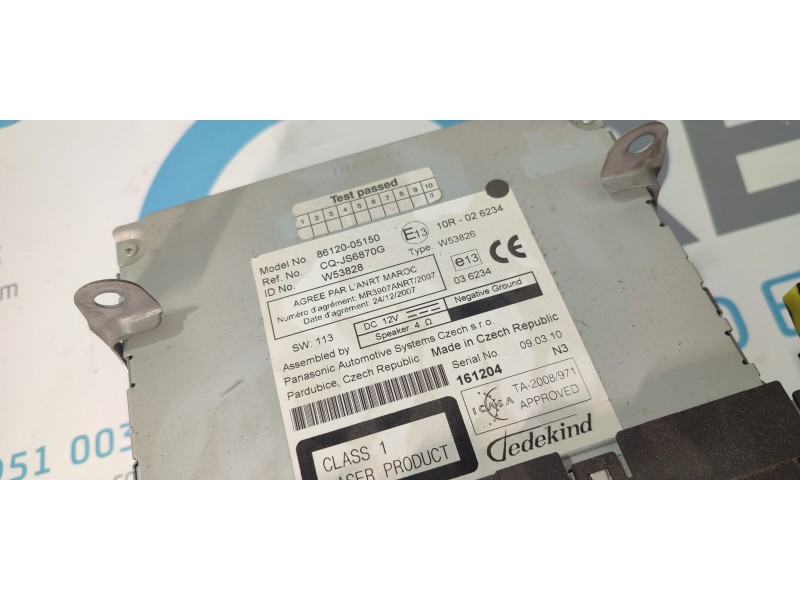 SISTEMA AUDIO / RADIO CD 8612005150  - imagen 2