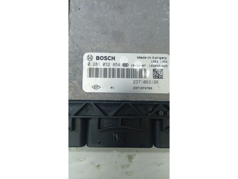 CENTRALITA MOTOR UCE 237106319R / 237107476R 0281032654  - imagen 2