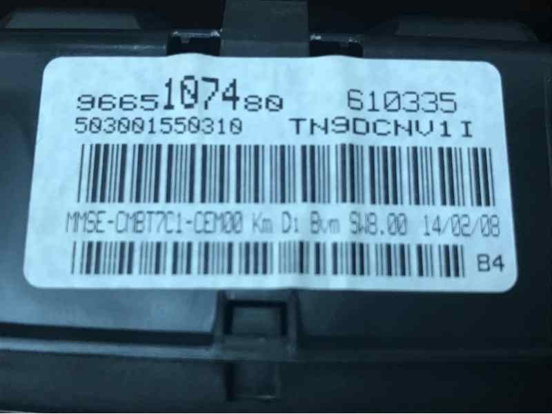 CUADRO INSTRUMENTOS 9665107480  - imagen 2