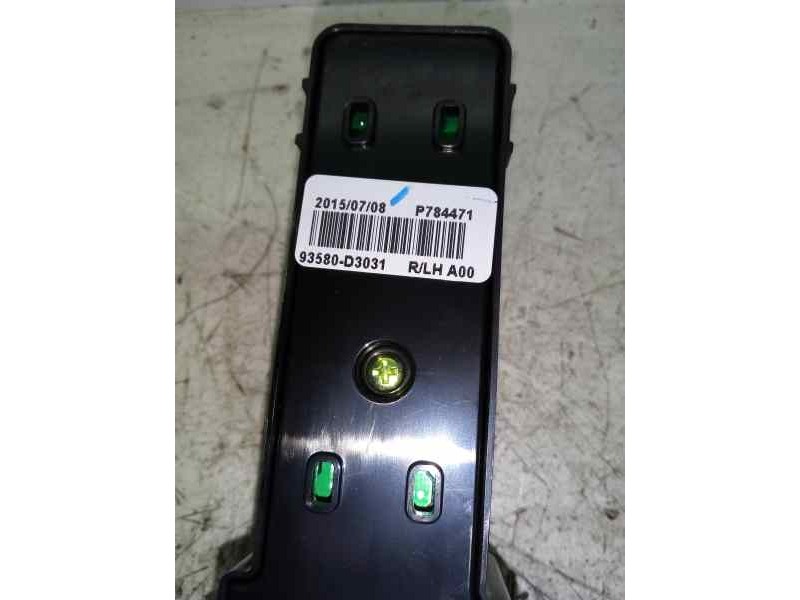 MANDO ELEVALUNAS TRASERO IZQUIERDO 93580D3031  - imagen 3