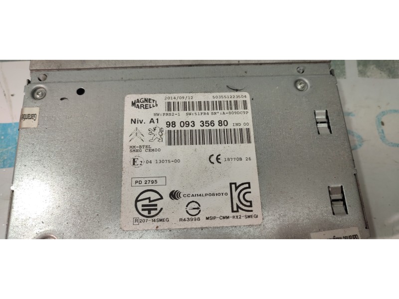 SISTEMA AUDIO / RADIO CD 9809335680  - imagen 3