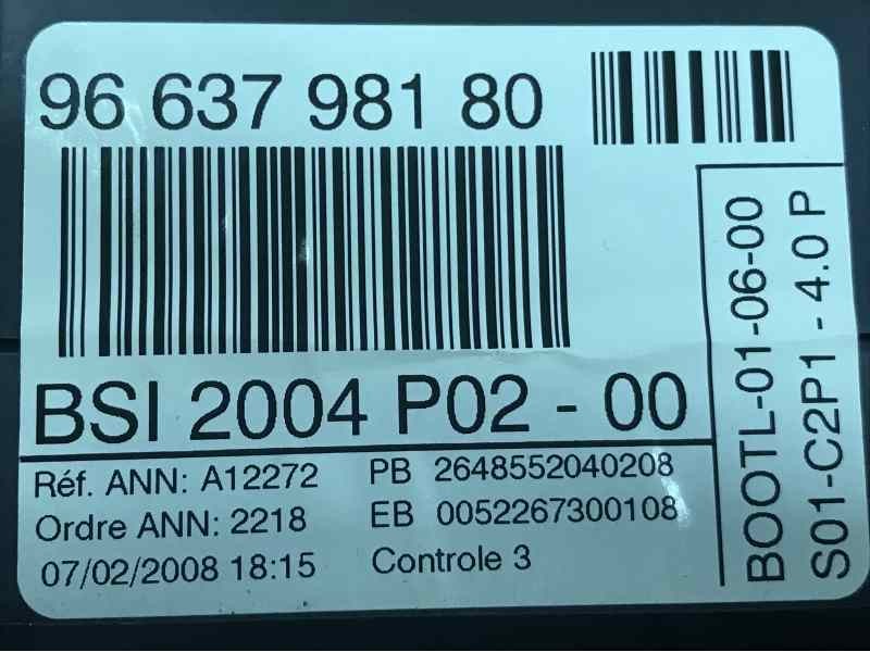 CAJA RELES / FUSIBLES 9663798180  - imagen 3