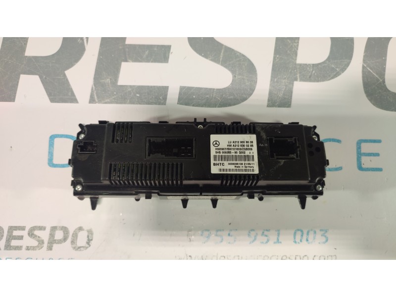 MANDO CLIMATIZADOR A2129008608  - imagen 2