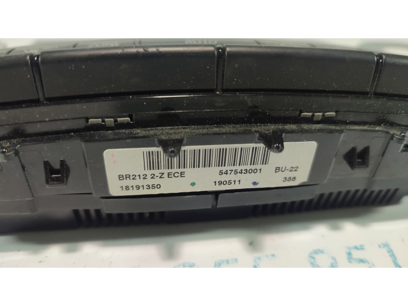 MANDO CLIMATIZADOR A2129008608  - imagen 3