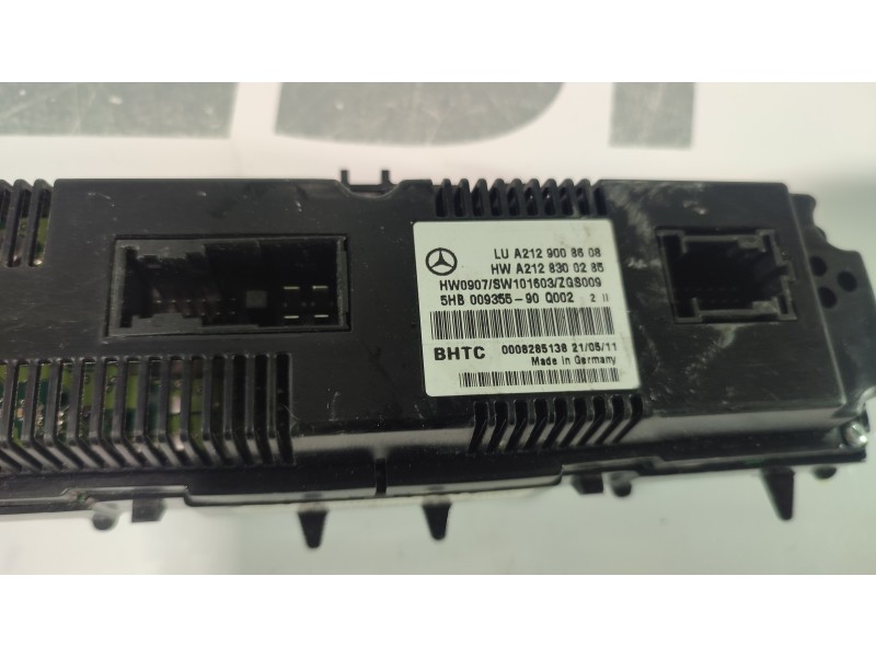 MANDO CLIMATIZADOR A2129008608  - imagen 4