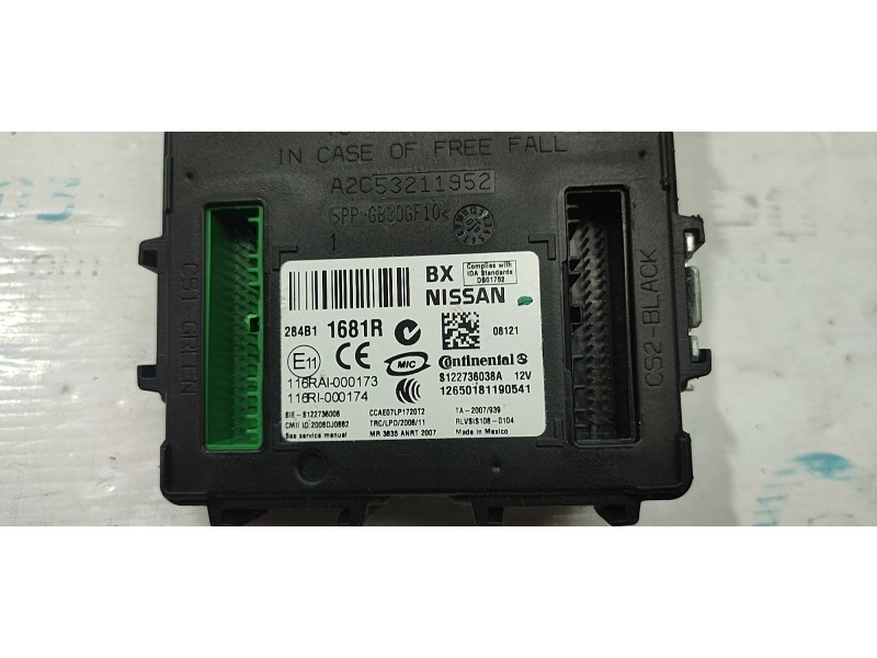 CAJA RELES / FUSIBLES 284B11681R  - imagen 2