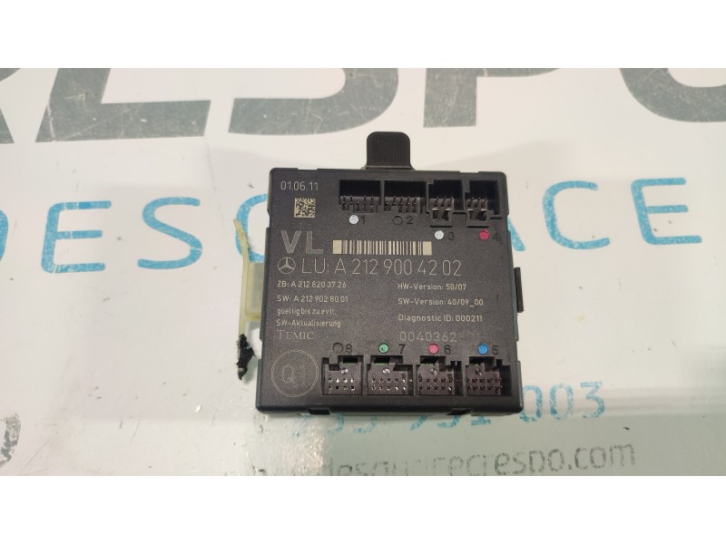 CENTRALITA CIERRE A2129004202  - imagen 1