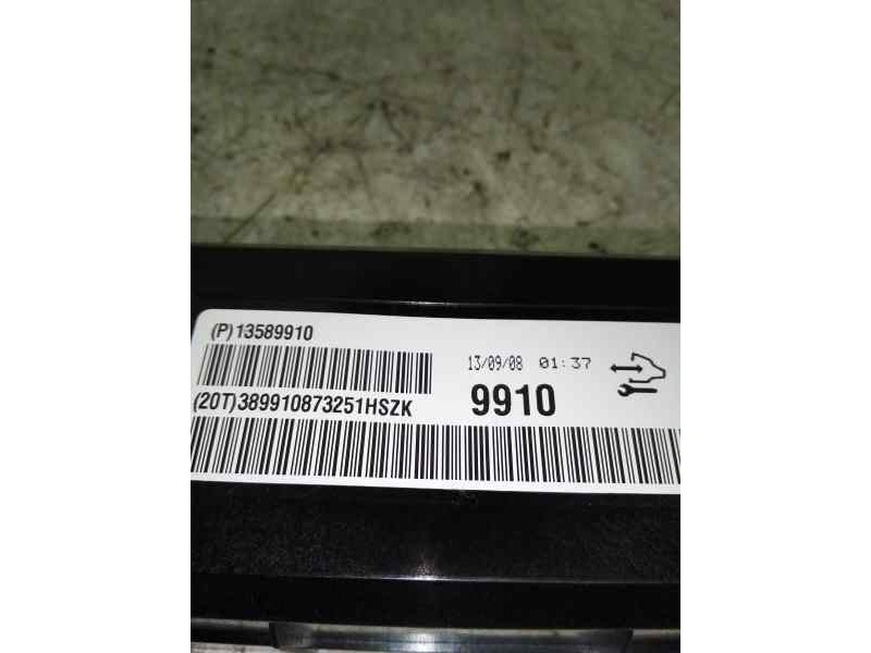 UNIDAD CONTROL CLIMATIZADOR 13589910  - imagen 3