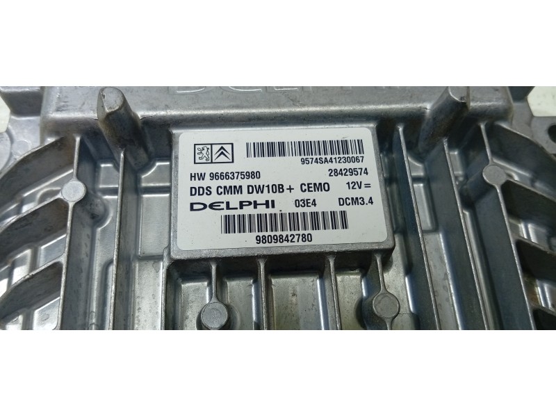 CENTRALITA MOTOR UCE 9666375980 9809842780  - imagen 2