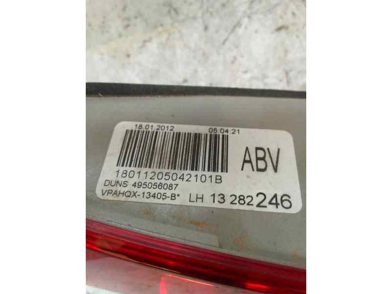 PILOTO TRASERO IZQUIERDO 13282246  - imagen 2