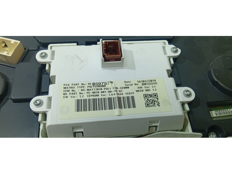 CUADRO INSTRUMENTOS 9805975780  - imagen 3