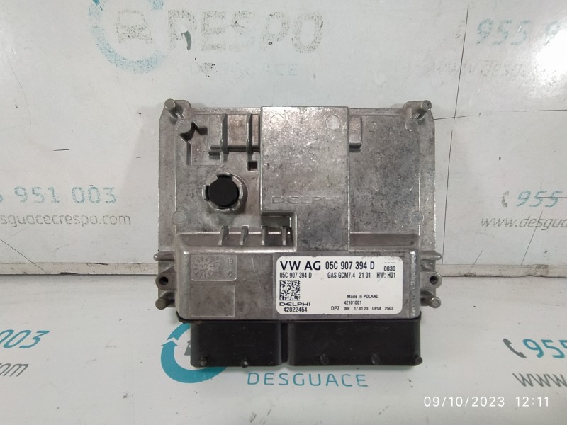 CENTRALITA MOTOR UCE 05C907394D 42022454  - imagen 1