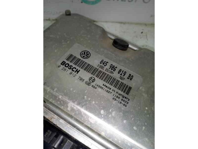 CENTRALITA MOTOR UCE 045906019BQ 0281012708  - imagen 2