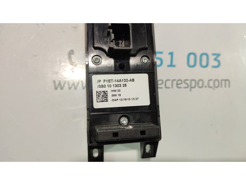 MANDO ELEVALUNAS DELANTERO IZQUIERDO F1ET14A132AB  - imagen 2