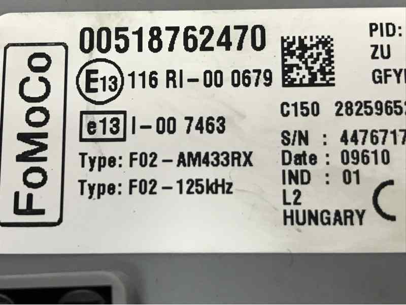 CAJA RELES / FUSIBLES 00518762470  - imagen 2