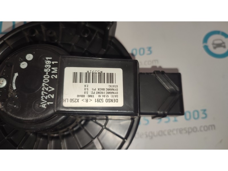 VENTILADOR CALEFACCION AV2727005391  - imagen 2