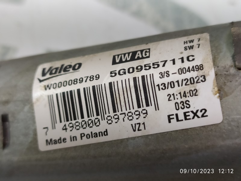 MOTOR LIMPIA TRASERO 5G0955711C  - imagen 3
