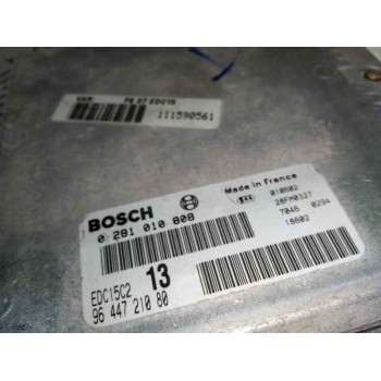 CENTRALITA MOTOR UCE 9644721080 0281010808  - miniatura 2