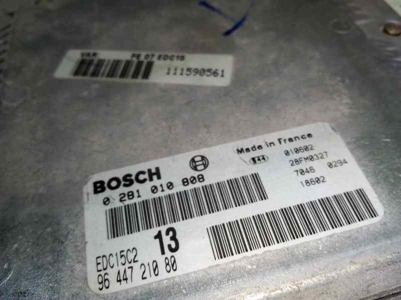 CENTRALITA MOTOR UCE 9644721080 0281010808  - imagen 2