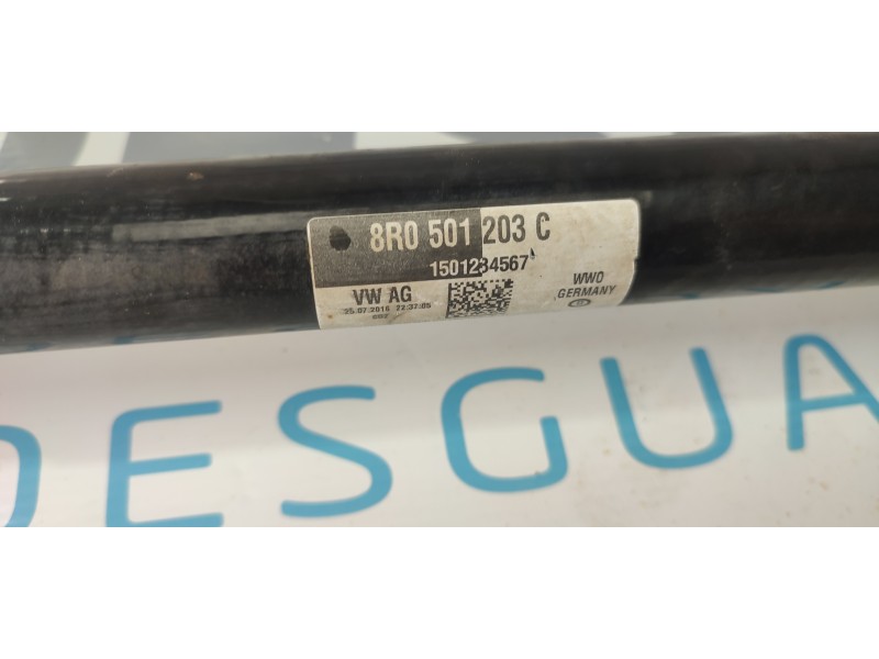 TRANSMISION TRASERA DERECHA 8R0501203C  - imagen 2