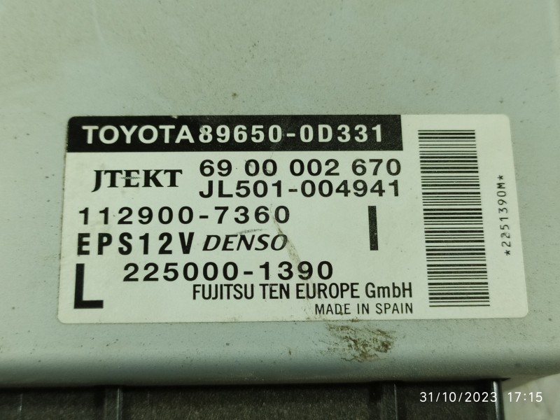 MODULO ELECTRONICO 896500D331 JL501004941 1129007360 - imagen 2