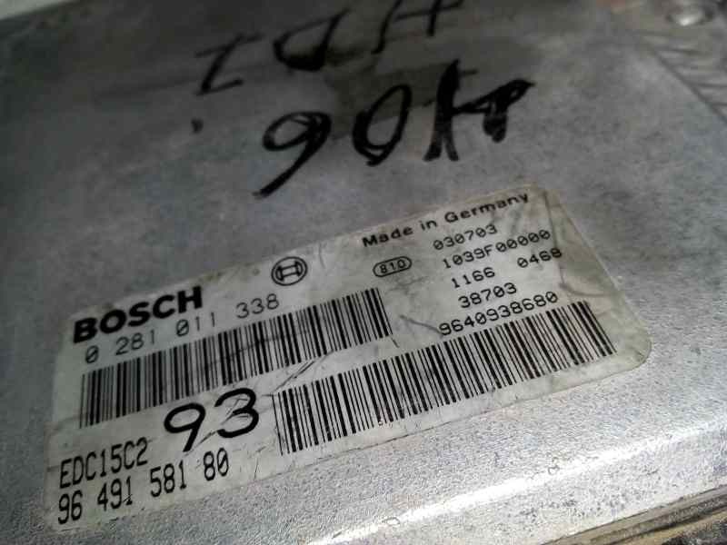 CENTRALITA MOTOR UCE 9649158180 0281011338  - imagen 2