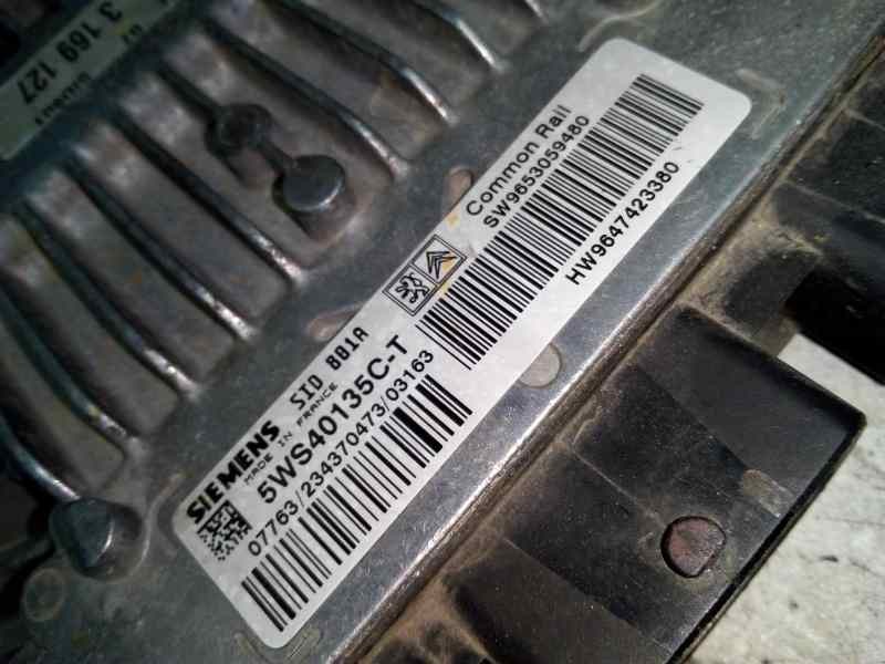 CENTRALITA MOTOR UCE 5WS40135CT 9653059480  - imagen 2
