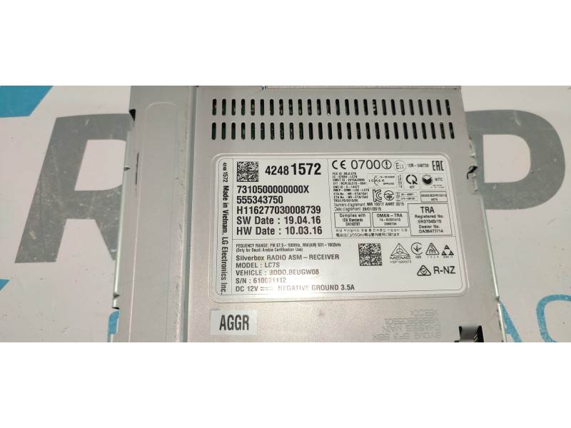 SISTEMA AUDIO / RADIO CD 42481572  - imagen 3