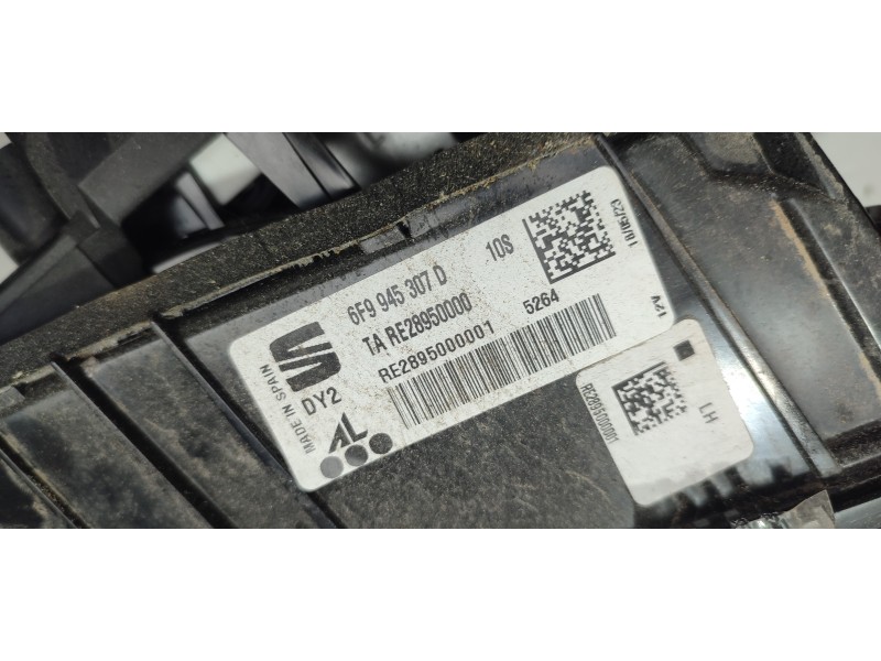 PILOTO TRASERO IZQUIERDO INTERIOR 6F9945307D  - imagen 2