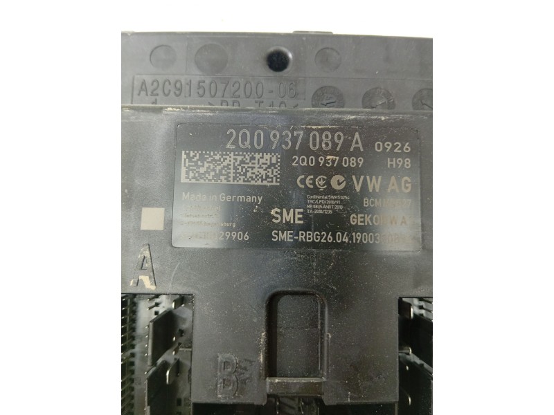 MODULO ELECTRONICO 2Q0937089A  - imagen 2