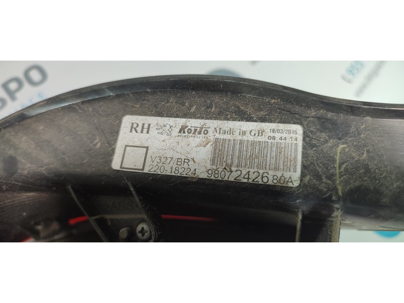 PILOTO TRASERO DERECHO 9807242680A  - imagen 3
