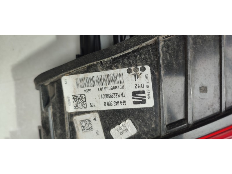 PILOTO TRASERO DERECHO INTERIOR 6F9945308D  - imagen 3