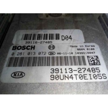 CENTRALITA MOTOR UCE 3911327485 0281013072  - miniatura 2